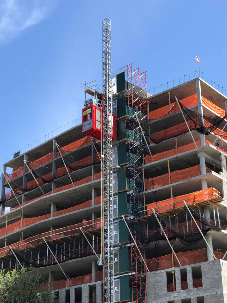 Material & Personnel Hoists Spring Scaffolding