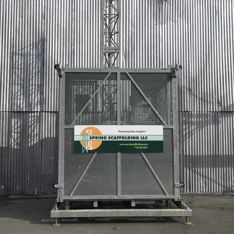 Material & Personnel Hoists Spring Scaffolding